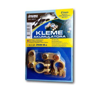Kleme akumulatora par