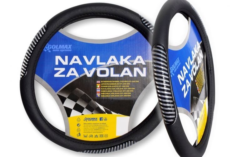 01319 Navlaka volana crna reflekirajua koso