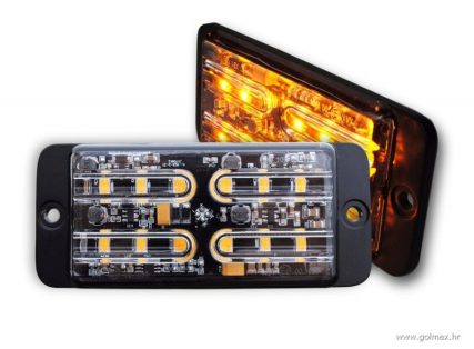 TANKI 12-LED FLASH 60W, žuti 12-24V
