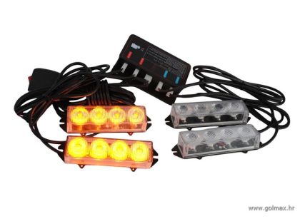 4 LED Flash X 4 kom za masku vozila