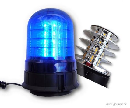 Super LED rotirka 20 cm / magnet PLAVA