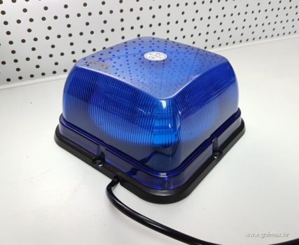 PLAVA niska 64-LED SMD bljeskalica RAVNO DNO