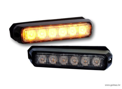Uži 6-LED 18  Watt  FLASH za  masku vozila  12/24V