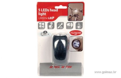 Prednje bijelo 5 LED-a za bicikl