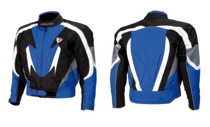 Moto jakna Revolution XL-raspoloživa CRVENO/CRNA (slika lijevo) / Zbog ugrađenih štitnika realna veličina jakne je M (MEDIUM)