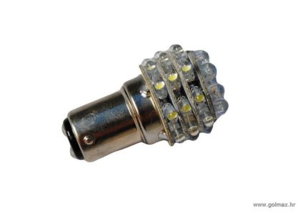 36 LED-a bijela 2-polna grlo (5/21W) bay15d (stražnje svjetlo+kočnica) 24V