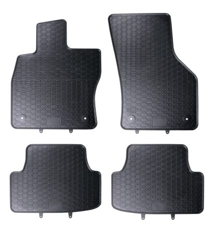Škoda OCTAVIA III 2013--, SUPERB III , VW PASSAT B8 2014--, VW GOLF SPORTSVAN 2014-- ,Audi A3 . Tipski gumeni tepisi 4 kom