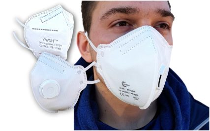 Zaštitna maska FFP2 s ventilom, višekratna