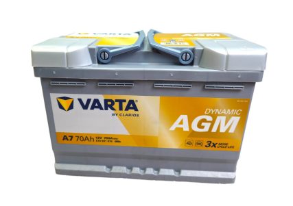 Akumulator 70Ah VARTA A7 AGM (760 Amp) Made in EU